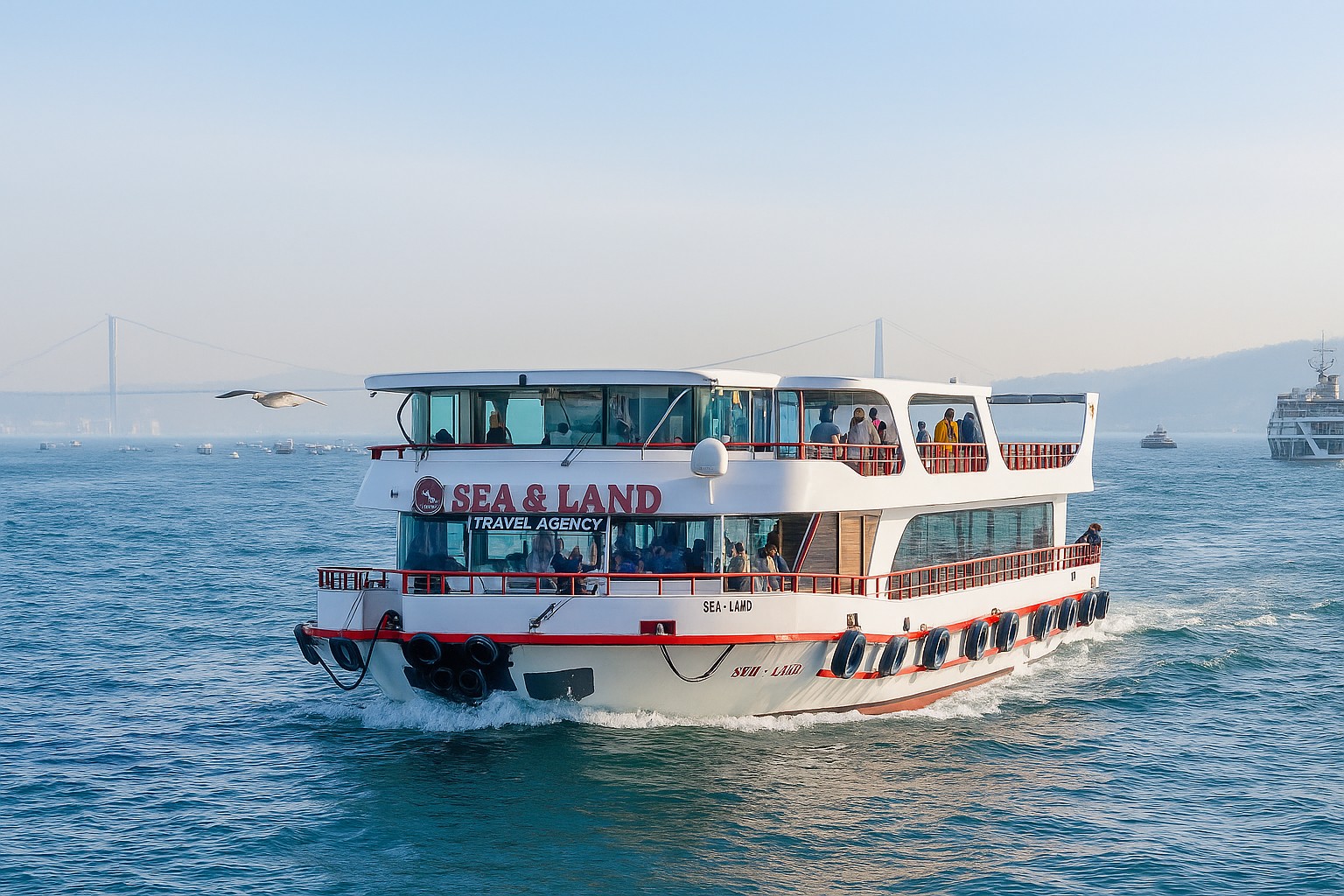 Istanbul Bosphorus Sightseeing Cruise with Audio Guide and Unlimited Tea - Istanbul Bosphorus Tour