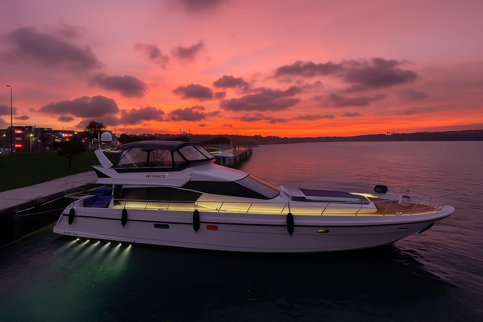 Istanbul Luxury Yacht Cruise with Snacks & Audio Guide (Daytime or Sunset Option)