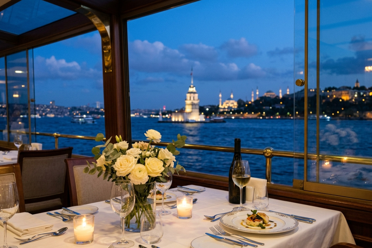 An Evening of Elegance: The Perfect Bosphorus Dinner Cruise