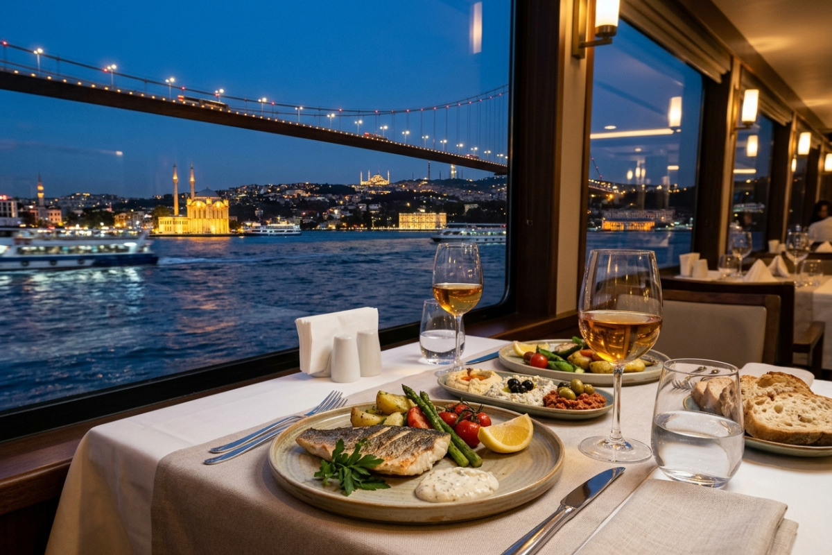 Exploring the Culinary Delights of Bosphorus Dinner Cruises