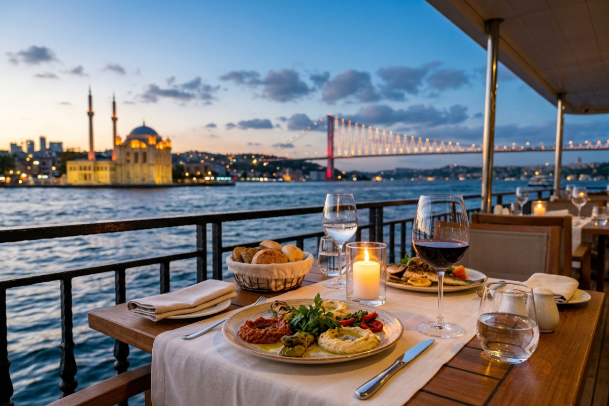 Discovering the Unique Flavors of Bosphorus Dinner Cruises